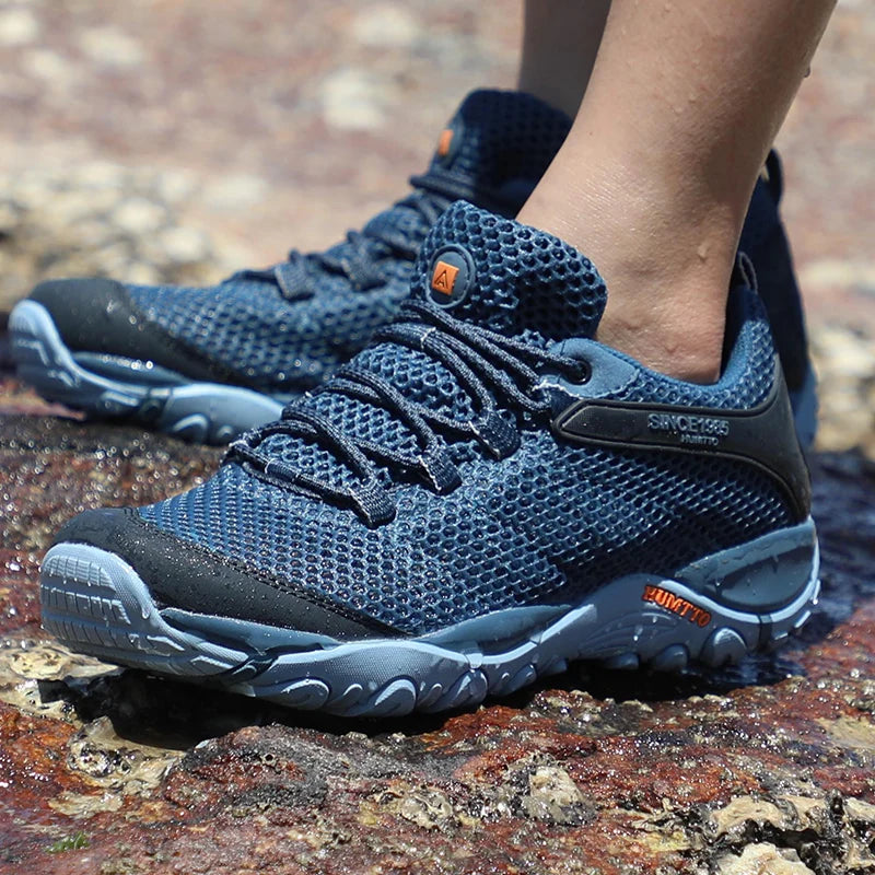 HUMTTO Sommer Wandern Turnschuhe Schuhe für Männer 2021 Atmungsaktive Outdoor Trekking Sport Herren Wasser Schuhe Klettern Walking Mann Schuhe.