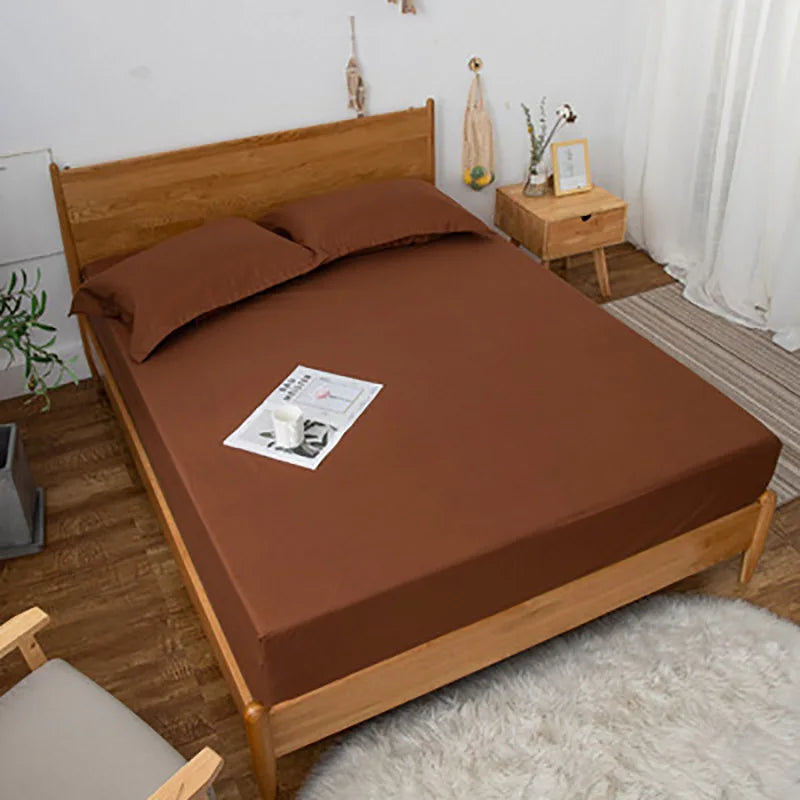 Polyester Waterproof Mattress Cover for Bed Breathable Removable Mattress Topper Cover Anti-mite Baby Urine Pad Bed Protector