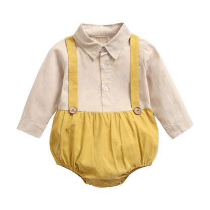Sanlutoz Herbst Baby Jungen Bodys Kleinkind Kleidung Onesies Mode Langarm