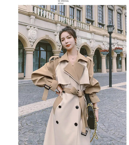 Graben Frauen S-3XL Design Patchwork Kleidung Outwear Alle-spiel Stilvolle Beliebte Neueste Weibliche Herbst Ins Mode Femme Einfache Gemütliche