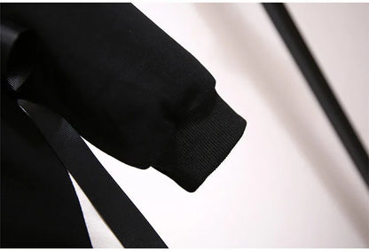 150Kg Plus Größe frauen Herbst Lose Oansatz Sweatshirts Fehlschlag 157cm 6XL 7XL 8XL 9XL 10XL Beiläufige Lange-ärmeln Gefälschte Zwei-stück Top