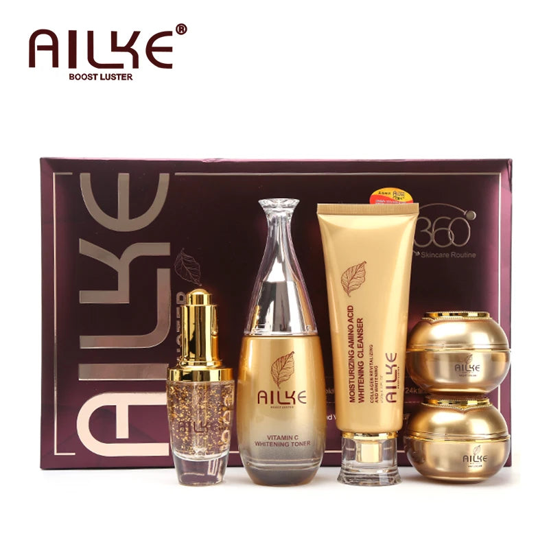 AILKE cosmetics facial skin care sets moisturizing whitening sleeping women beauty wrinkle cream face products female Wholesale.