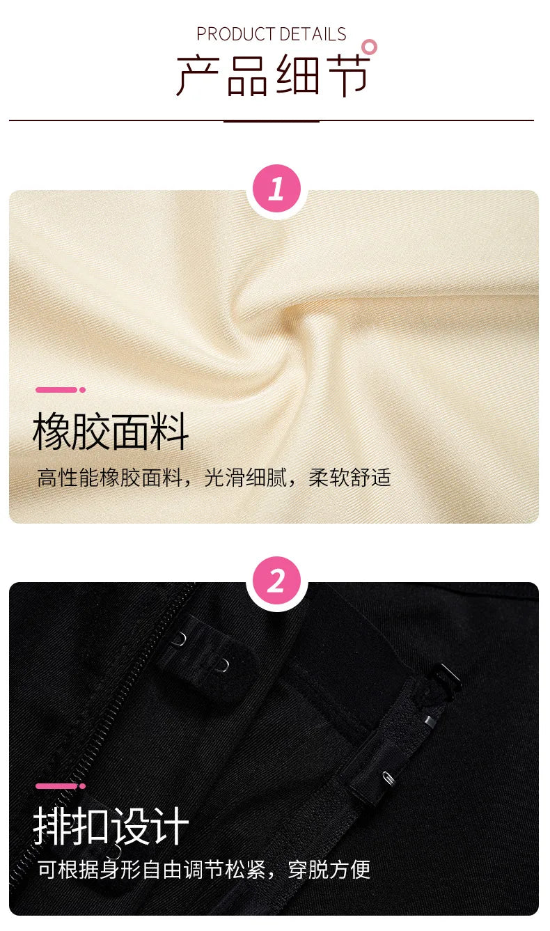 Women Full Body Shapewear Open-Bust Underwear Waist Trainer Corset Seamless Slimming Bodysuit Butt Lifter Plus Size 6XL.