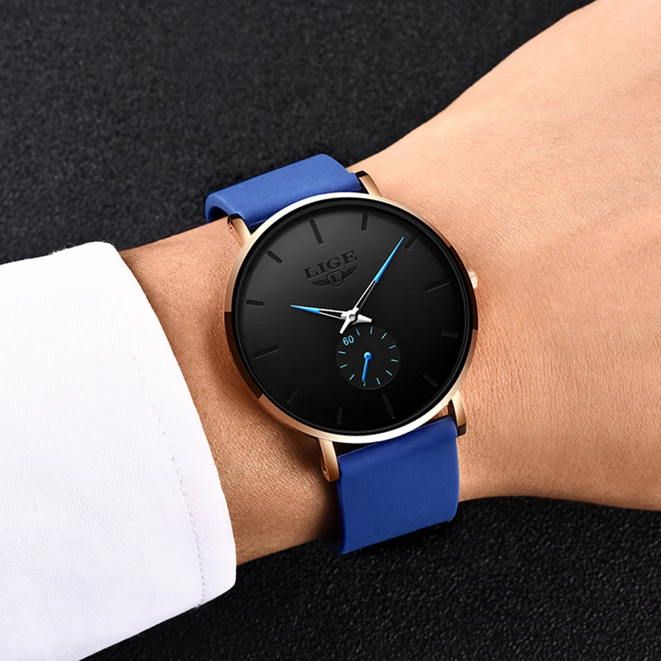 LIGE New Rose Gold Women Watch Business Quartz Watch Ladies Top Brand Luxury Female Wrist Watch Women Girl Clock Relogio Feminin.