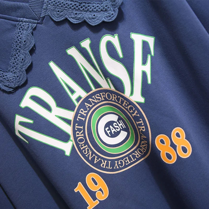 150Kg Plus Größe frauen Herbst Faul Stil Puppe Kragen Sweatshirts Fehlschlag 157cm 6XL 7XL 8XL 9XL 10XL lose Dünnen Langen Ärmeln Top.