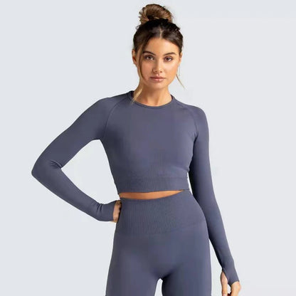2022 Seamless Yoga Set Workout Clothes for Women Sport Set Outfit Fitness Clothing Gym Clothes Women Set Leggings Sportswear