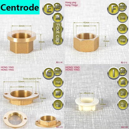 Kitchen faucet faucet fixed foot big foot screw extension nut wash basin thick countertop screw fixing seat repair accessories