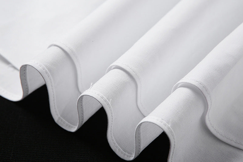 Sexy rückenfreie Minikleider mit Schnürung, Boho-Weiß, Puffärmel, süßes Kleid, schicke Damen, elegante Dame für Hochzeit, Party, Sommerkleidung.