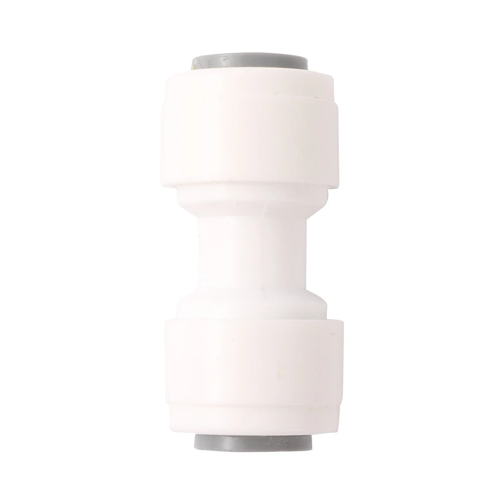 10Pcs 1/4” Slip Lock Quick Access Garden Water Connector Tee Elbow Straight PE Pipe Connector Water Filter Reverse Osmosis Parts
