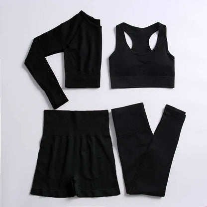 2022 Seamless Yoga Set Workout Clothes for Women Sport Set Outfit Fitness Clothing Gym Clothes Women Set Leggings Sportswear
