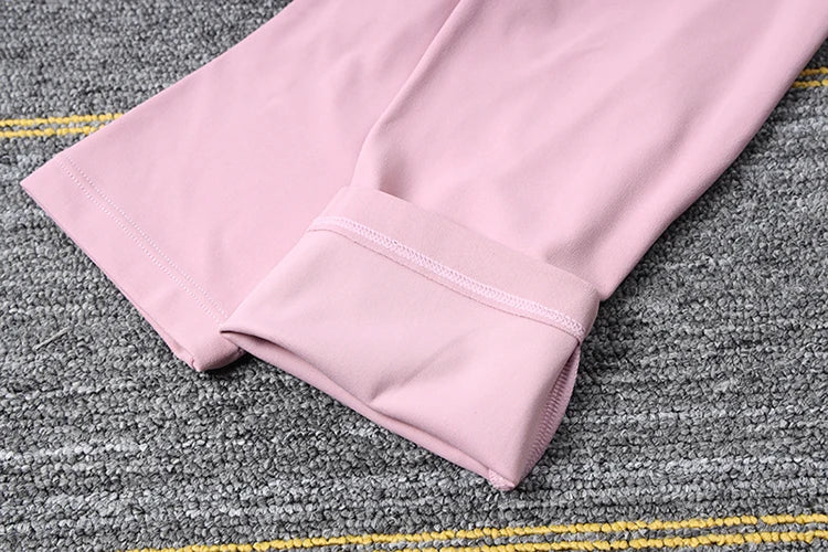SOISOU Nylon Gym Yoga Pants Women Leggings For Fitness High Waist Long Pants Women Hip Push UP Tights Women Clothing 2 Types.