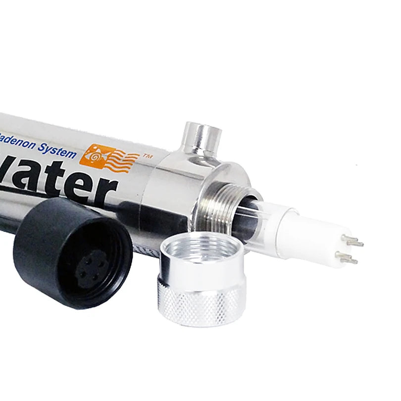 0.5gpm Ultraviolet Water Filter with Flow Switch for Household Water Sterilization.
