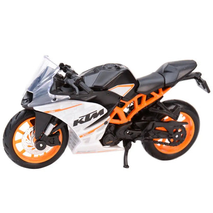 Maisto 1:18 KTM RC 390 Static Die Cast Vehicles Collectible Hobbies Motorcycle Model Toys.