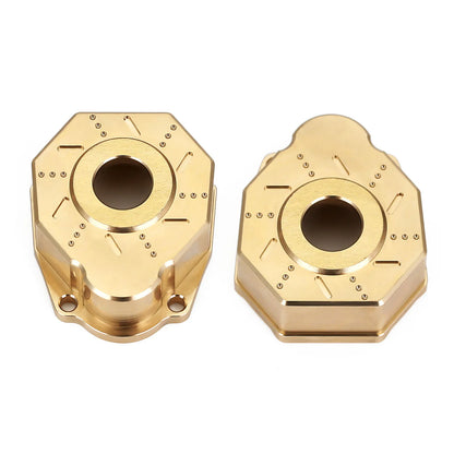 INJORA Heavy Brass Counterweight Portal Drive Housing Bumper Holder Axle Mount for RC Crawler TRX4 TRX-4 TRX6 Upgrade Parts