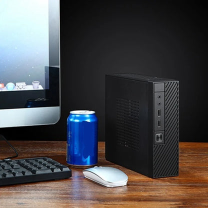RGEEK ITX Computer Case M06 Mini Desktop Case Convenience PC Case can install 2.5 inch HD Suppor 17x17cm Motherboard.