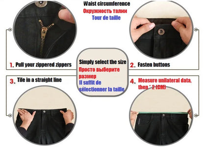 Hochwertige Herren jeans Multi Pocket Denim Cargo hose Übergroße Freizeit hose Herren bekleidung Lose Hose 29-44 a2f125.