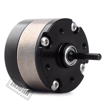 INJORA Metal 1:3 Ratio Reducer Planetary Gearbox Transmission Box for 1/10 RC Crawler Car Axial SCX10 RC Car 540 550 Motor Parts.