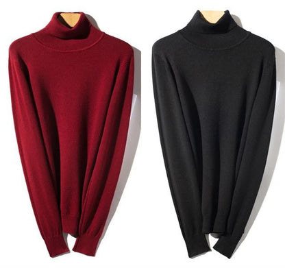 Cashmere turtleneck men sweater 2023 autumn winter jumper clothes ropa hombre pull homme hiver pullover men turtle neck sweaters