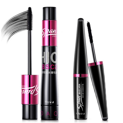 Silk Mascara 1+1 4D Fiber Cosmetics 3D Mascara Eyelashes Lengthening Full Professional Makeup Eyelash False Eyelashes.