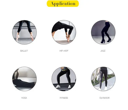 Running Sport Pants Woman Fitness Yoga Pants Yoga Legging Dance Pants High Waist Stretch Slim Ballet Pants Ladies.