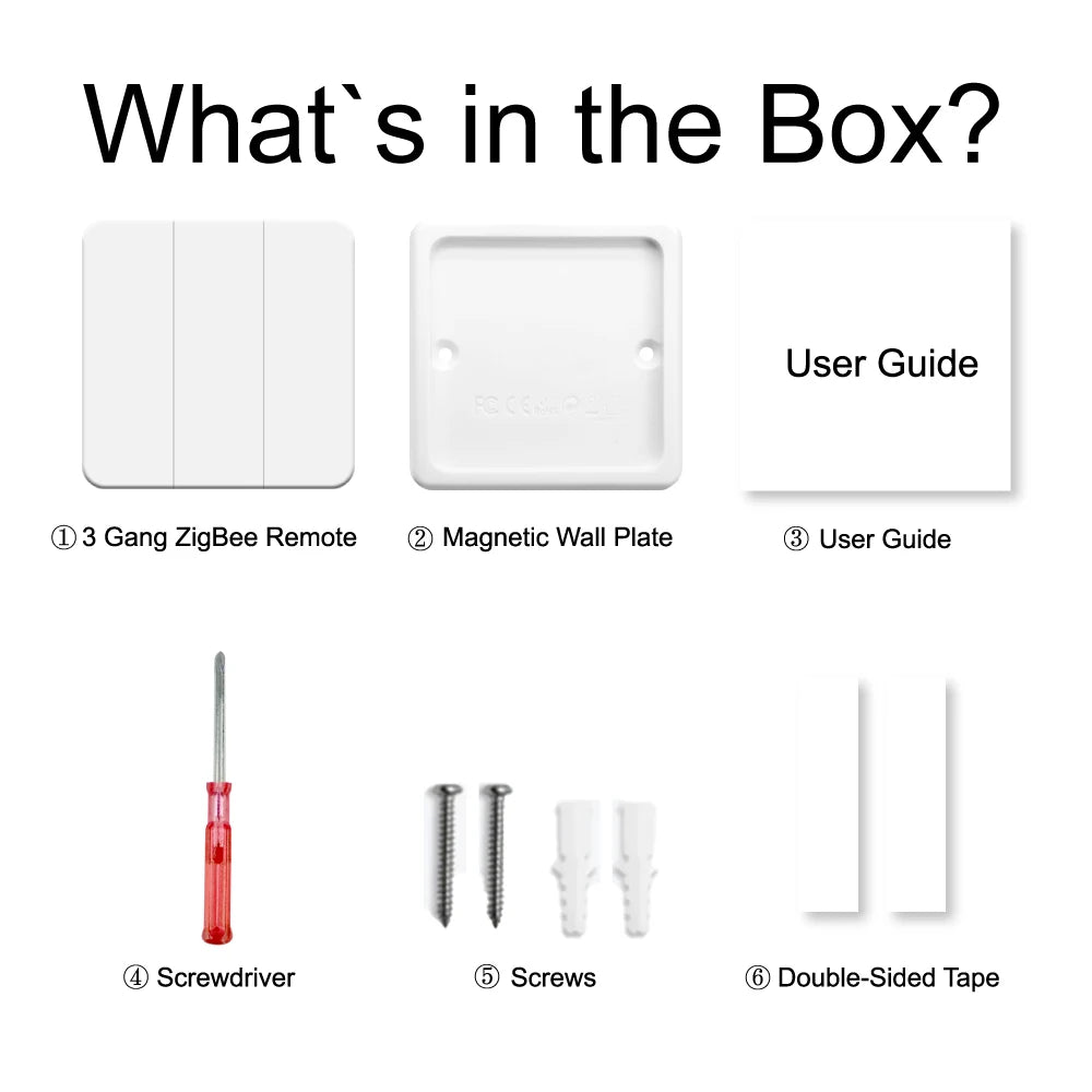 LoraTap ZigBee 3.0 Wireless 14 EU US Push Button Remote Tuya Scene Automation Control Switch Smart Life App Hub Need