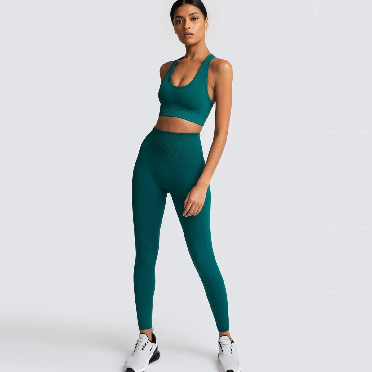 2022 Seamless Yoga Set Workout Clothes for Women Sport Set Outfit Fitness Clothing Gym Clothes Women Set Leggings Sportswear.