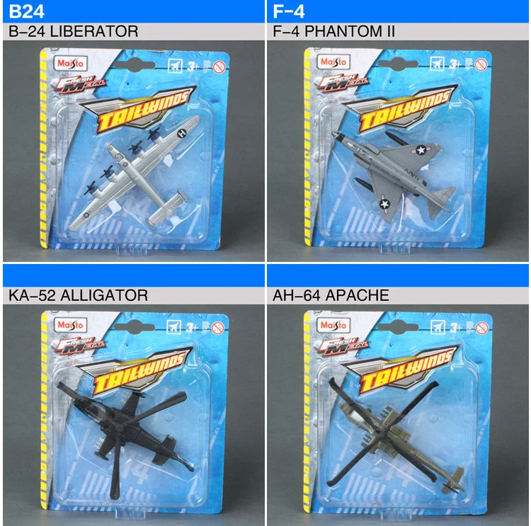 Maisto original model airplane die-casting  metal toy gift collection transport airplane fighter helicopter Games Children toys.