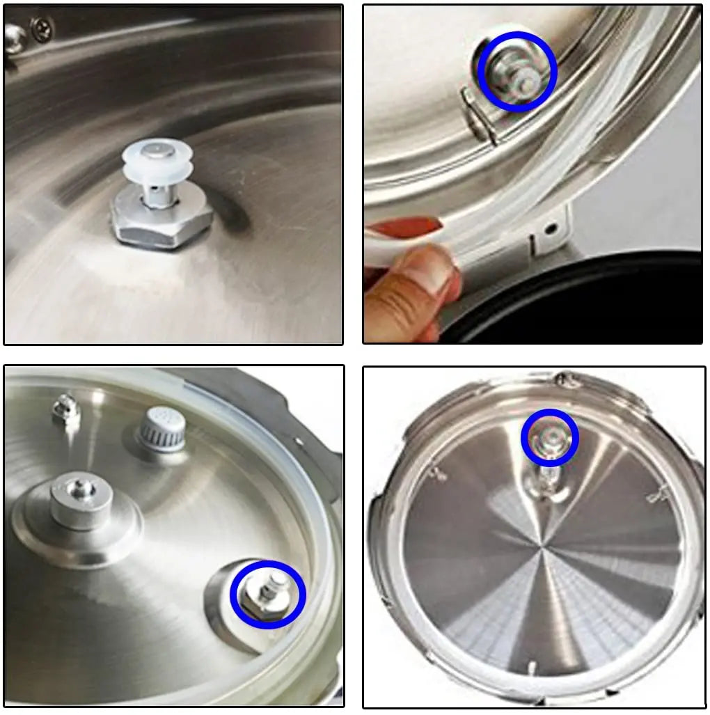 5pcs Float Valve Instant Pot Steam Valve Universal Replacement Floater Sealer for Pressure Cookers XL YBD60-100 PPC780 PPC770.