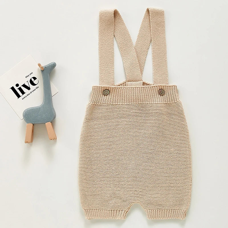 2022 Baby Strampler Sleeveless Herbst Kleinkind Mädchen Jungen Overall Gestrickte Solide Neugeborenen Kinder Kleidung Super Weiche Ein Stück Gesamt.