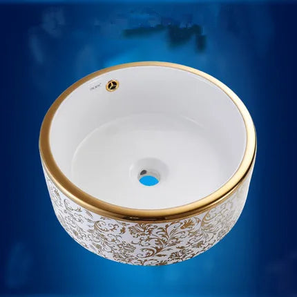 Kunst Keramik Bad Waschbecken Set Keramik Becken Platte Waschbecken Waschbecken Bad Wasserhahn Pop Up Becken Mischbatterie