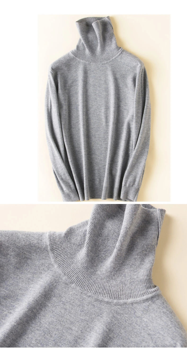 Cashmere turtleneck men sweater 2023 autumn winter jumper clothes ropa hombre pull homme hiver pullover men turtle neck sweaters.