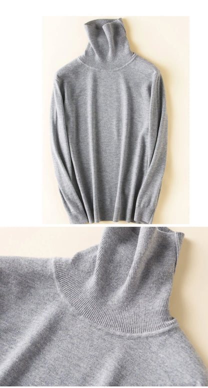 Cashmere turtleneck men sweater 2023 autumn winter jumper clothes ropa hombre pull homme hiver pullover men turtle neck sweaters.