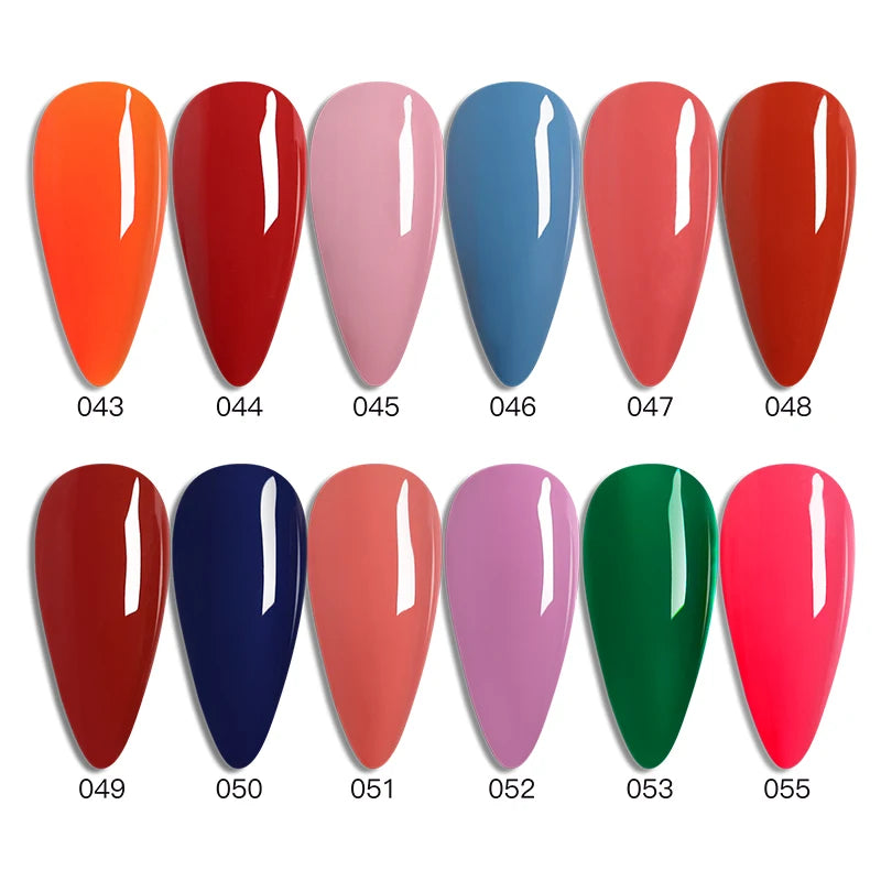 Ibdgel 12 Colors 15ML Nail Gel Polish Nail Accessories Semi-permanent Varnish Nail Art Nail Soak Off LED UV Gel Nail Venalisa.