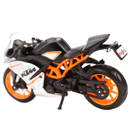 Maisto 1:18 KTM RC 390 Static Die Cast Vehicles Collectible Hobbies Motorcycle Model Toys.