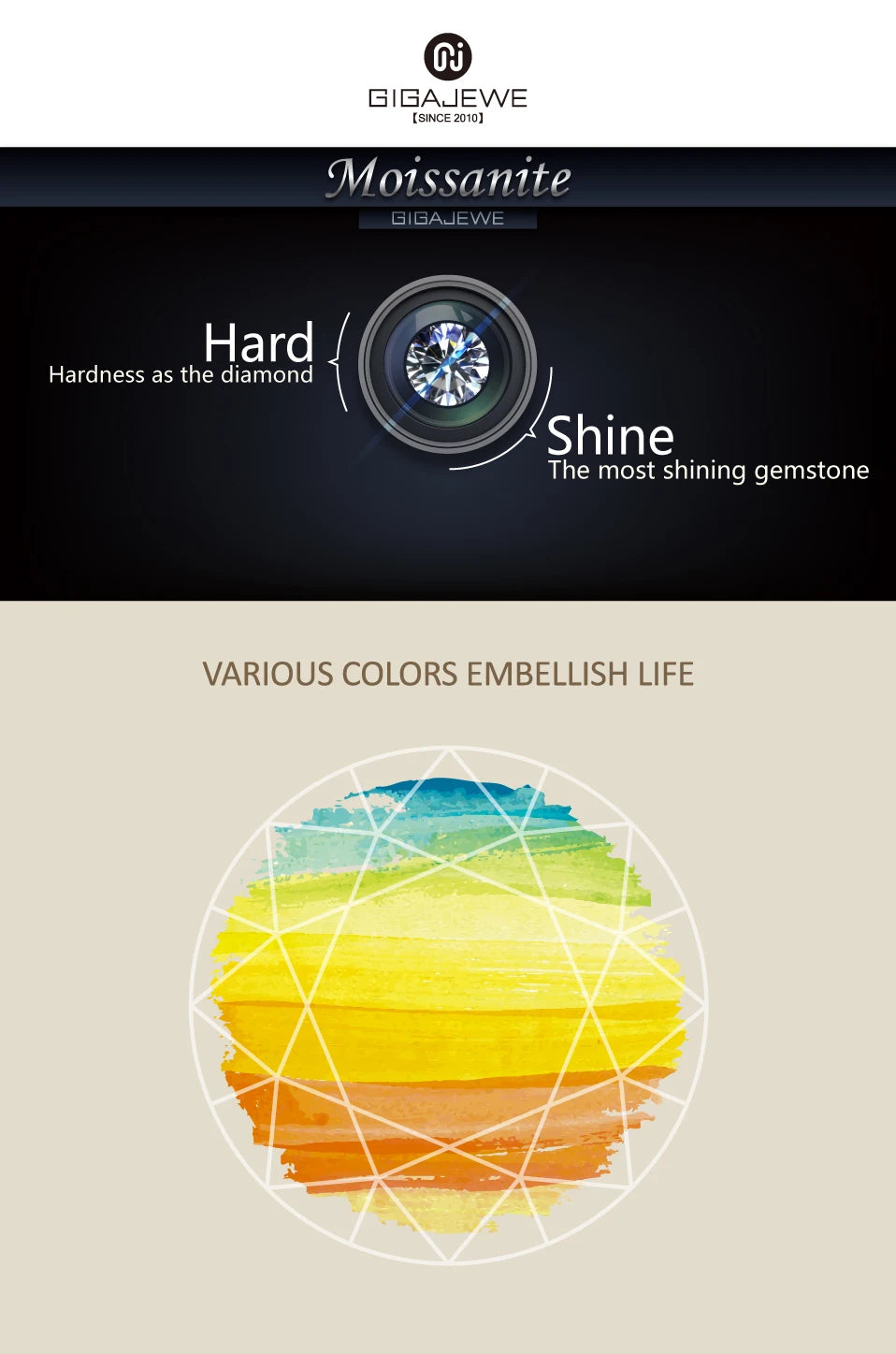 GIGAJEWE Moissanite D Nova Pink Color VVS1 Total 1.92ct 925 Silver Earring 18K Gold Plated Diamond Test Passed Jewelry Girl Gift