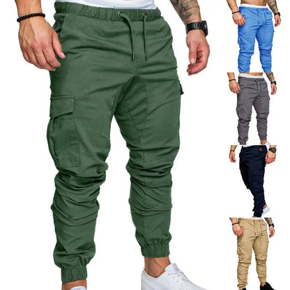 50%HOT2022 Neue männer Casual Jogging Hosen Einfarbig Tasche Hosen Sport Hosen männer Hosen Straße Hüfte Halen Jogging hosen.