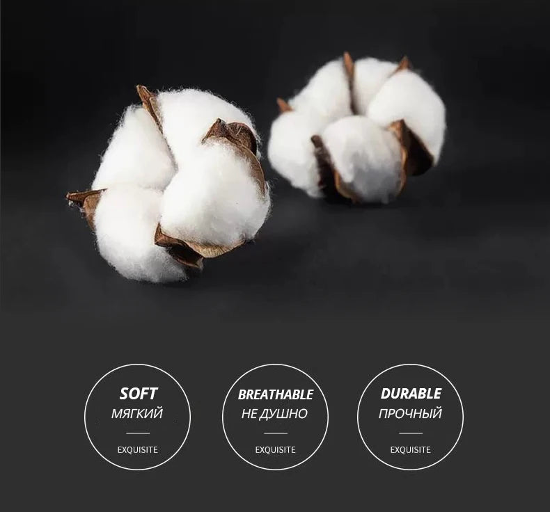 Box Pack Men's Cotton Socks 10Pairs/Box Black Business Men Socks Soft Breathable Summer Winter for Man Boy's Gift Size EUR39-45.