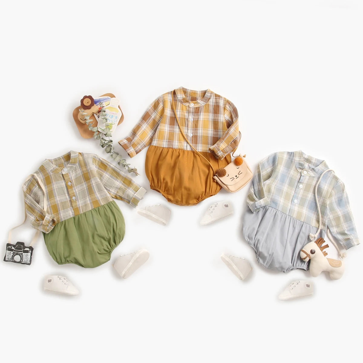 Sanlutoz Herbst Baby Jungen Bodys Kleinkind Kleidung Onesies Mode Langarm.