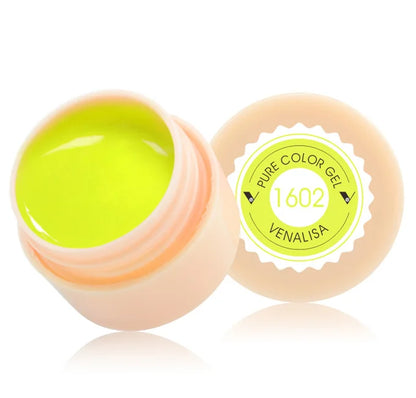 VENALISA Starry Painting Gel 90 Colors 5ml CANNI Pure Color Varnish Nail Art Salon Soak Off UV LED Nail Art Design Drawing Gel