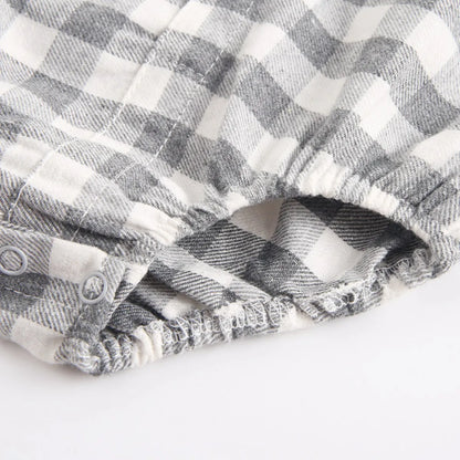 Sanlutoz Plaid Baumwolle Baby Jungen Bodys Langarm Baby Kleidung Mode Neugeborenen Body für Jungen