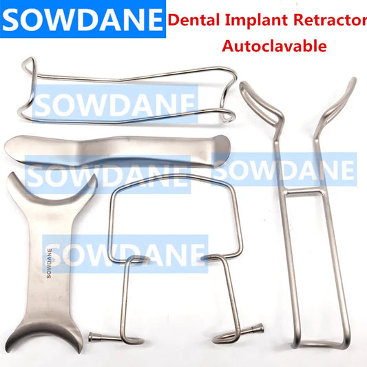1 piece Dental Implant Lip & Cheek Retractor Orthodontic Surgical Mouth Opener Instrument Autoclavable Stainless Steel.