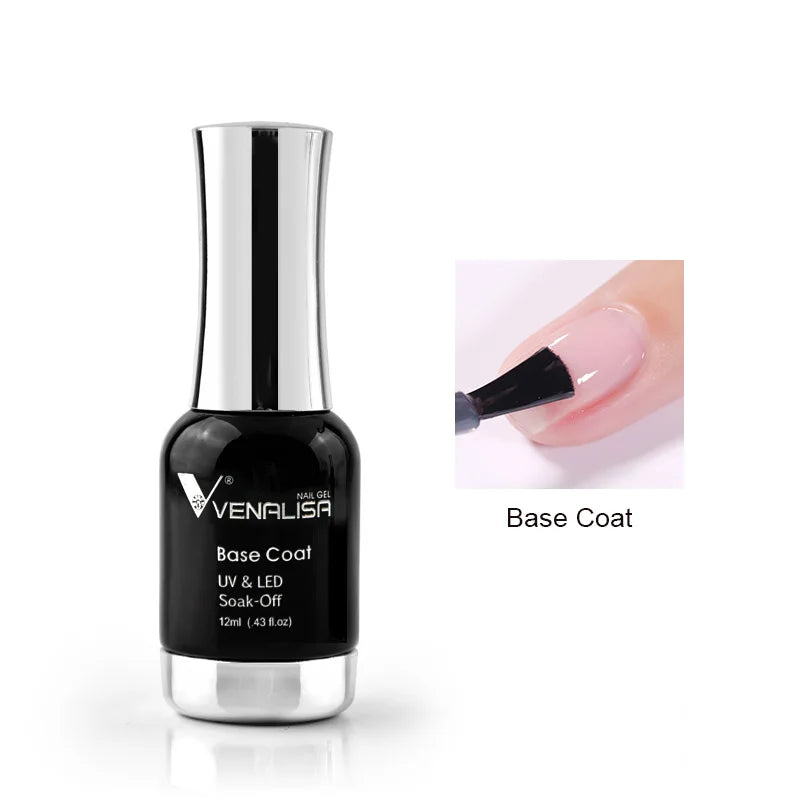 CANNI Base Top Gel Primer Reinfore Gel Long Lasting Matte Super Bright No Wipe Top Nail Gel Polish Clean High Glossy Top Gel.