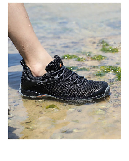 HUMTTO Sommer Wandern Turnschuhe Schuhe für Männer 2021 Atmungsaktive Outdoor Trekking Sport Herren Wasser Schuhe Klettern Walking Mann Schuhe.