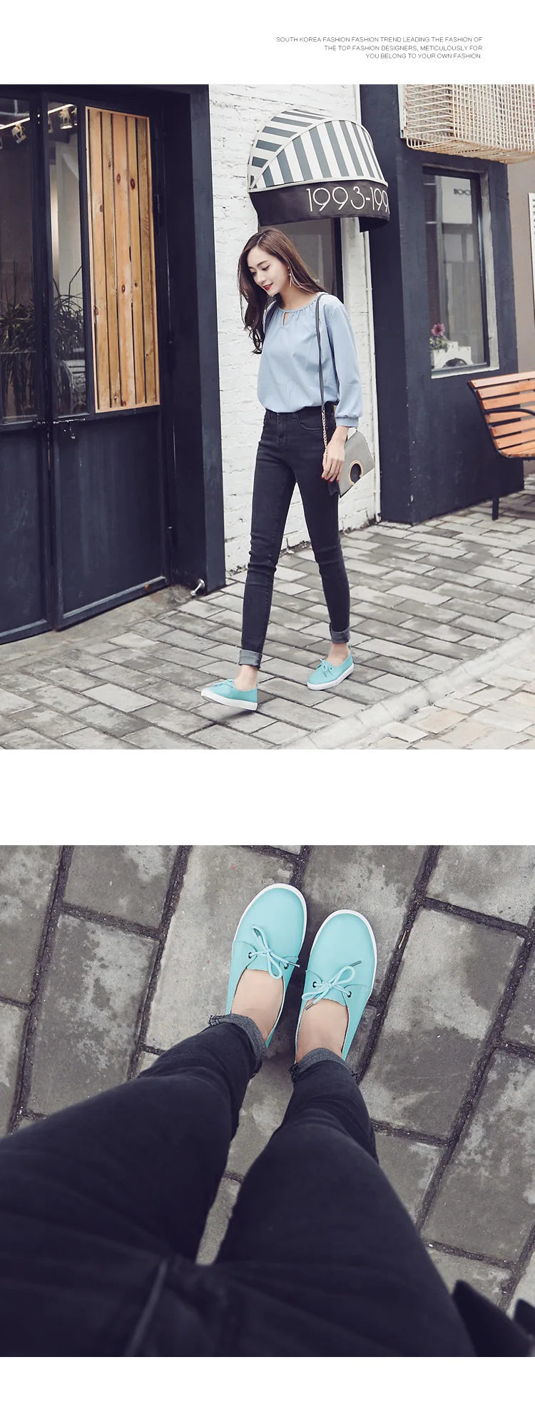 WOIZGIC Women Students Gril Female Genuine Leather White Shoes Flats Platform Lace Up Korean Casual Vulcanized Shoes FEZ-173.