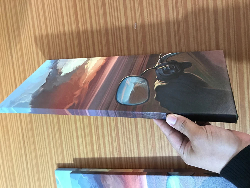 5 Pieces Modular Wall Art Home Decor Canvas Paintings for Interior Pink Tree Flower Picture Modern Room Decoration Framework.