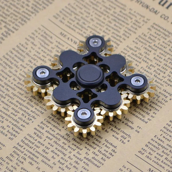 9 Gears Hand Spinner High Quality Metal Fidget Spinners R188 Smooth Bearing Adult Stress Relief Toy Anti Stress Fidget Toys.