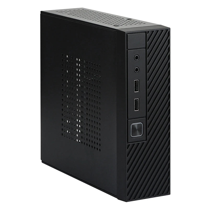 RGEEK ITX Computer Case M06 Mini Desktop Case Convenience PC Case can install 2.5 inch HD Suppor 17x17cm Motherboard.