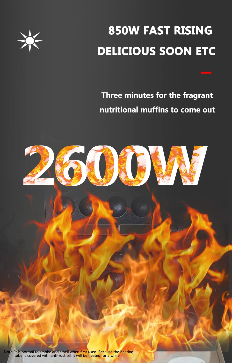 XEOLEO Electric Waffle Maker 850W Round Ball Waffle Machine 4cm Waffle Making Machines Non-stick takoyaki maker.