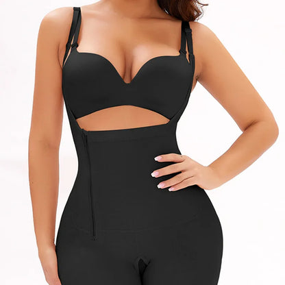 Women Full Body Shapewear Open-Bust Underwear Waist Trainer Corset Seamless Slimming Bodysuit Butt Lifter Plus Size 6XL