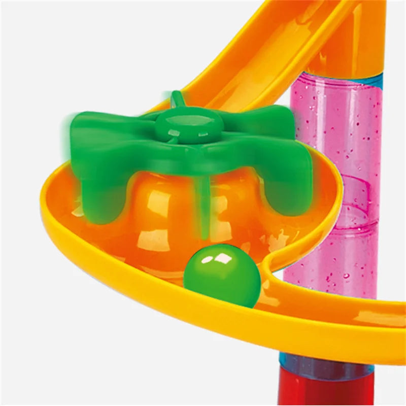 29-142PCS Marble Run Building Blocks Marbles Slide Toys For Children DIY Creativity Constructor Educational Toys Children Gift.